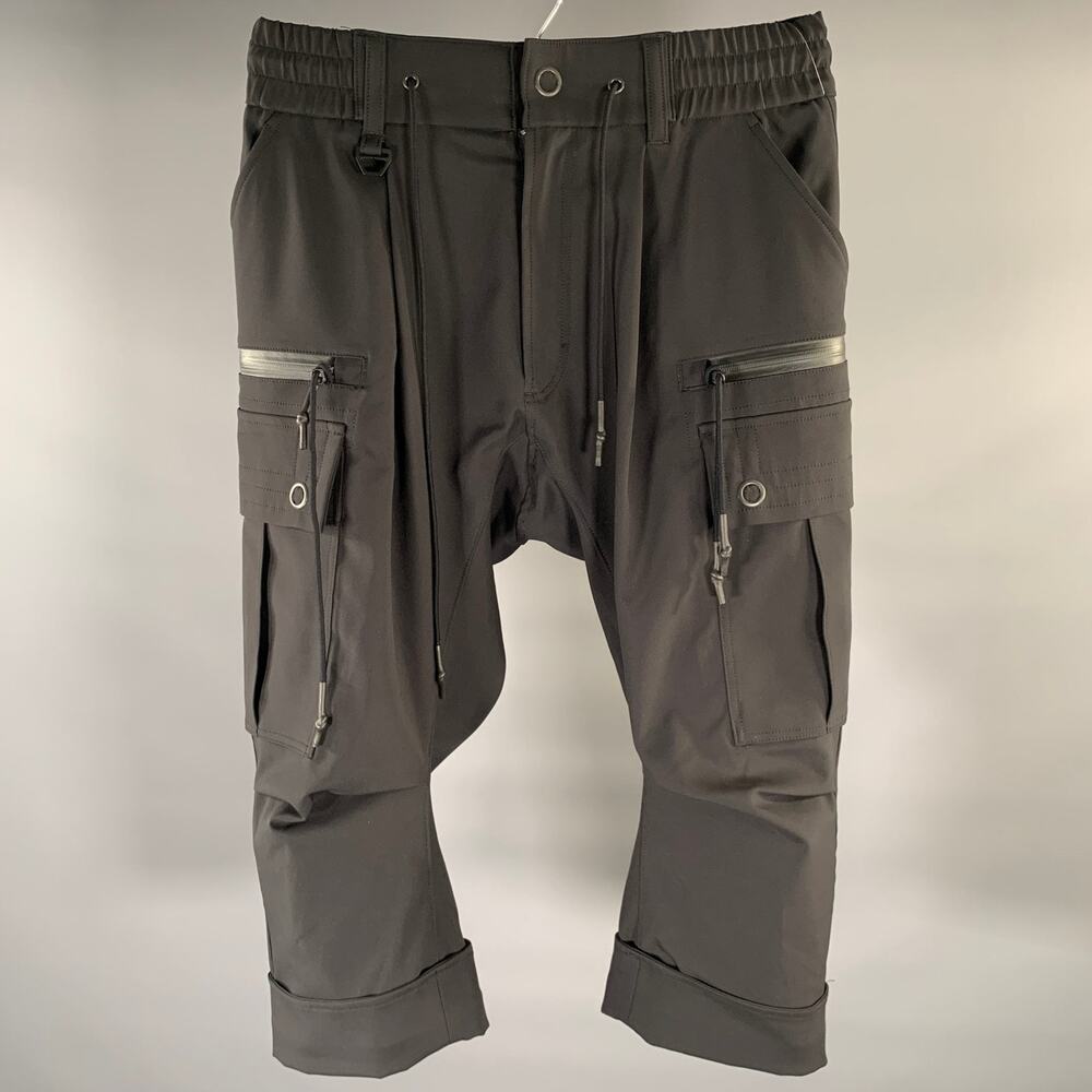 CHERRY SUNBURST Size S Black Cargo Casual Pants